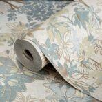 Leaf Pattern Wallpaper Make Your Rooms Look Stylish, Beige Code 9907-3