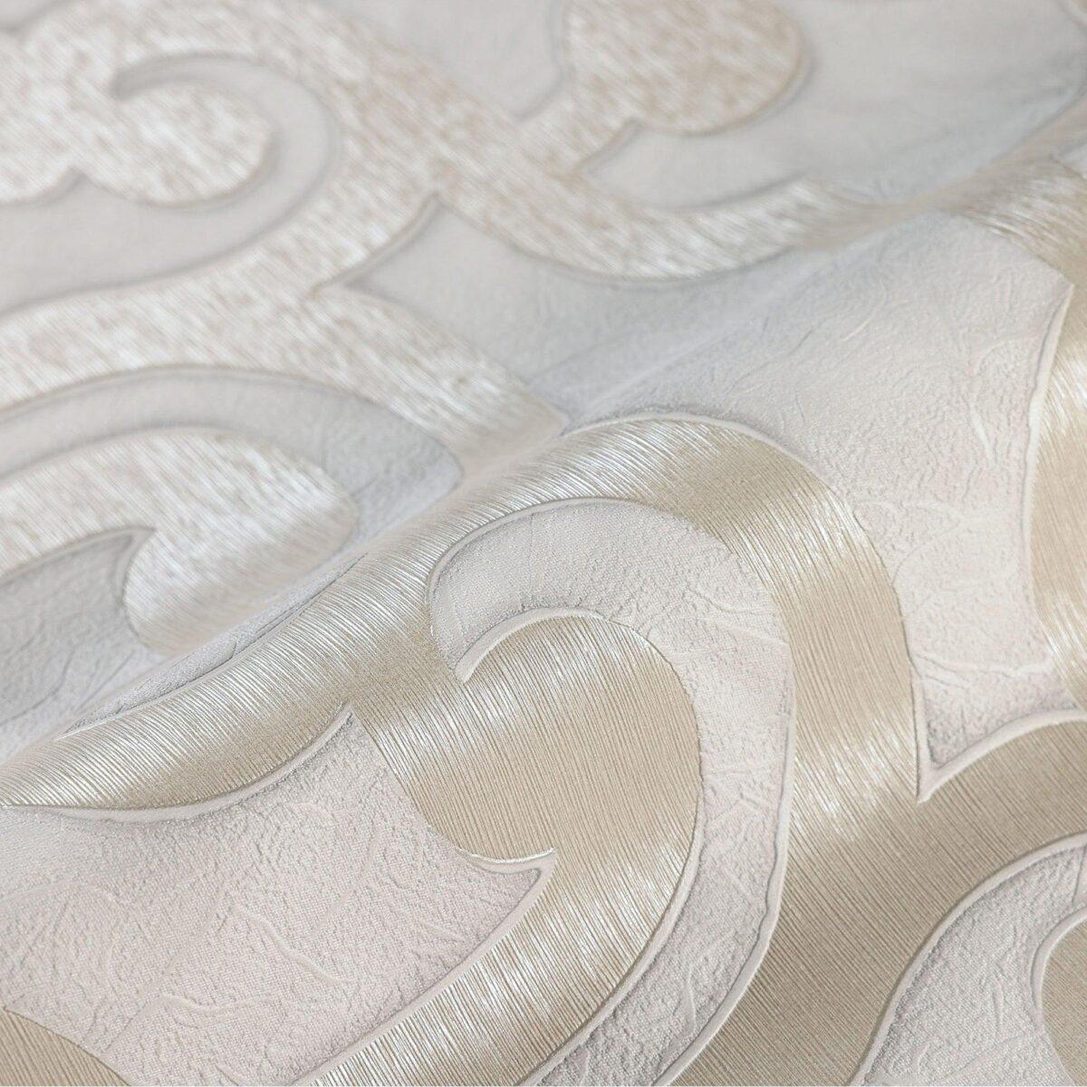 Bold neoclassical damask ornament wallpaper Gray Code 7810-2 - Image 4