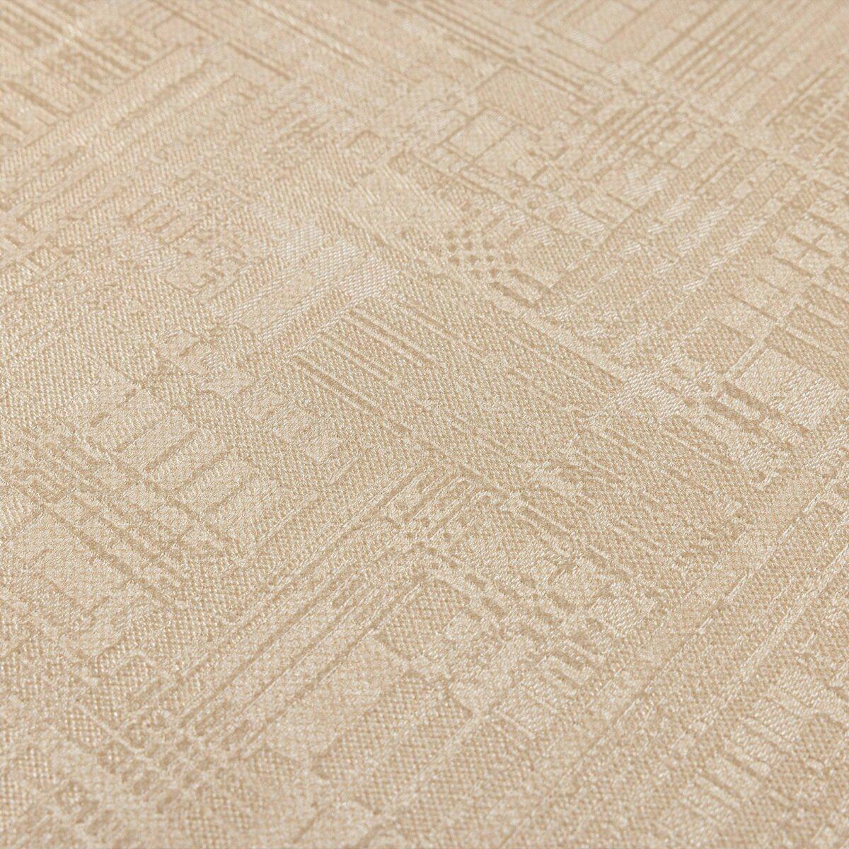 Abstract Stylised Woven Modern Pattern Wallpaper Beige Code 3703-3 - Image 7
