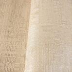 Abstract Stylised Woven Modern Pattern Wallpaper Beige Code 3703-3 - Image 6