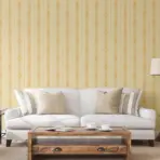Striped wallpaper with neoclassical discreet ornament Beige Code 7804-4 - Image 2