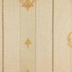 Striped wallpaper with neoclassical discreet ornament Beige Code 7804-4 - Image 5