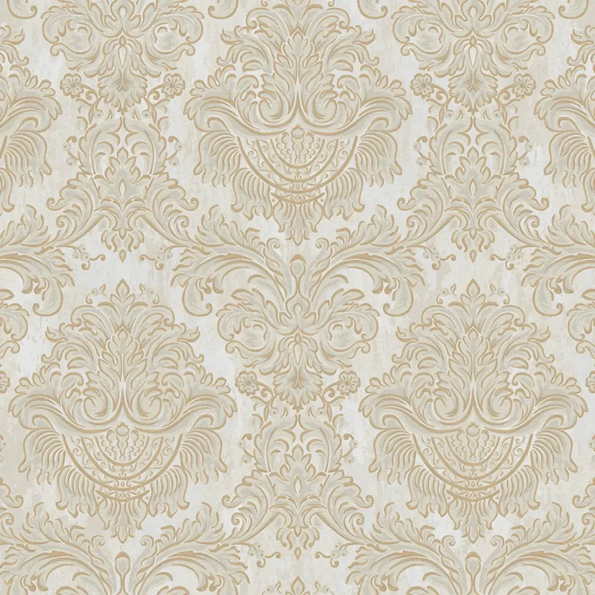 Rich baroque damask pattern wallpaper Beige Code 7807-1 - Image 4