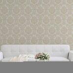 Rich baroque damask pattern wallpaper Beige Code 7807-1 - Image 6