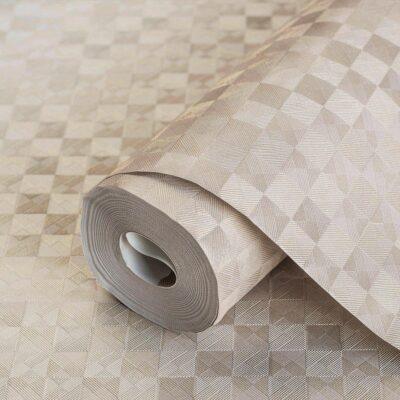 Minimalist Design Wallpaper Beige Code 1103-4