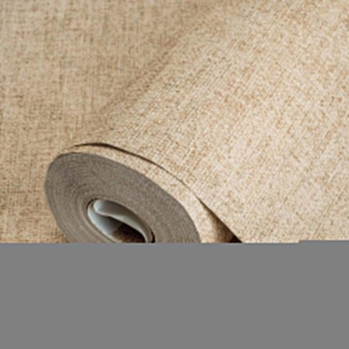 Smooth linen textile texture wallpaper Beige Code 7816-7 - Image 1