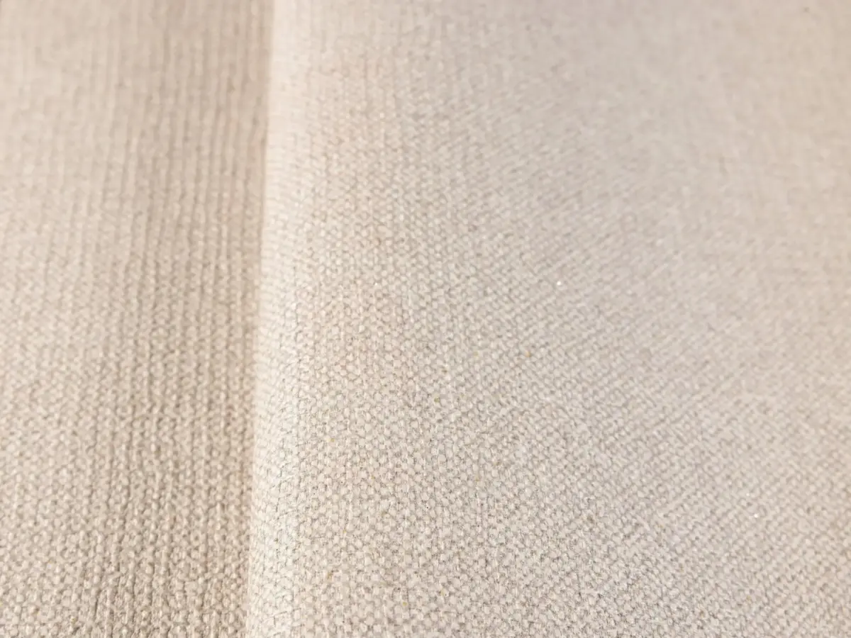 Rough Natural Linen Fabric Pattern Wallpaper Beige Code 3719-3 - Image 4