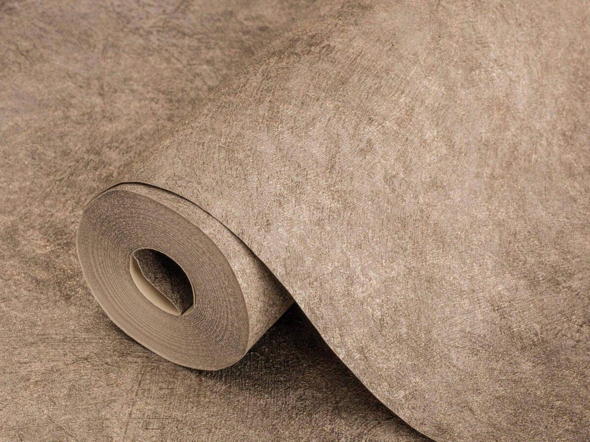 Rough Paint Texture Wallpaper Beige Code 3717-5 - Image 1