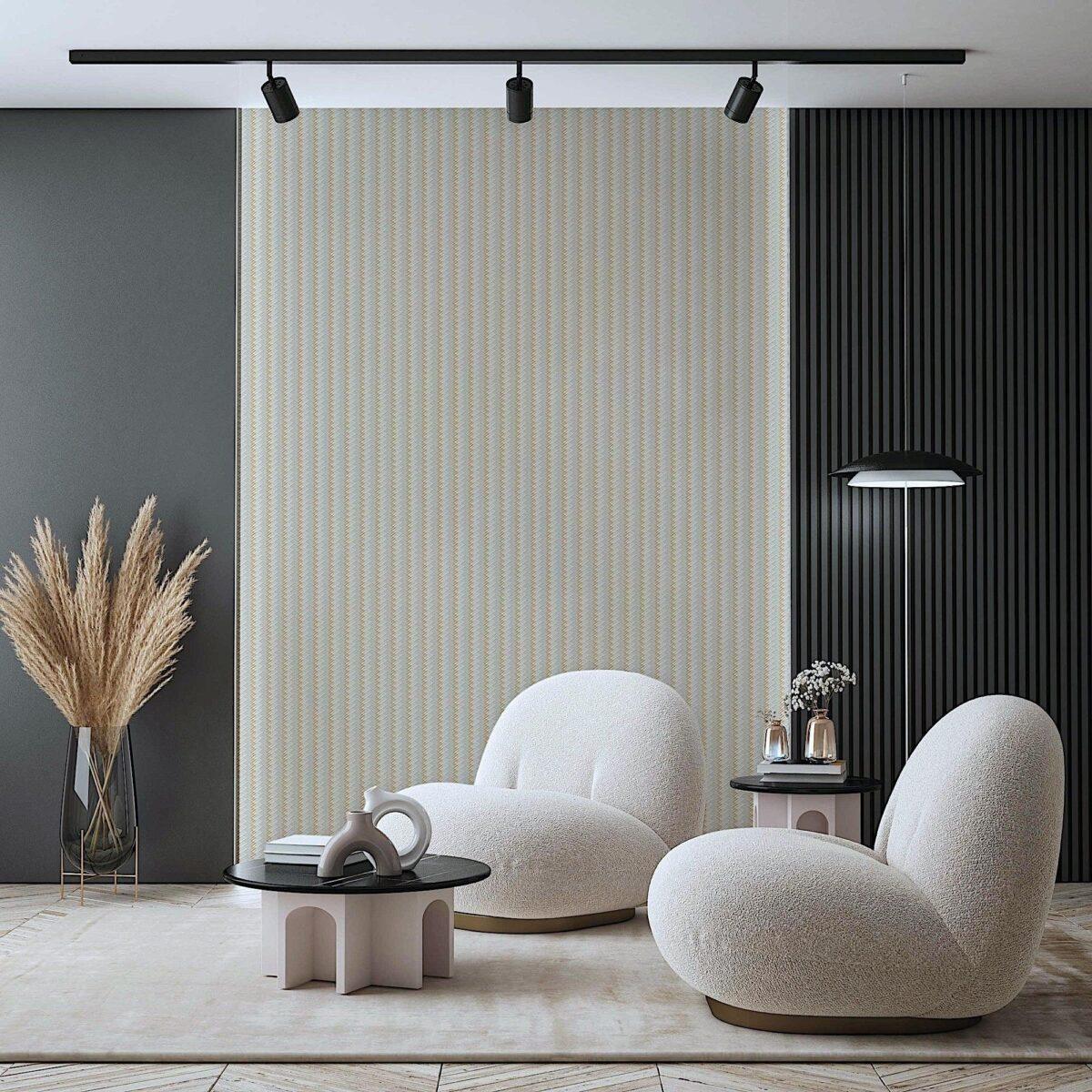 Modern Geometric Design Wallpaper Beige Code 23206-4 - Image 5