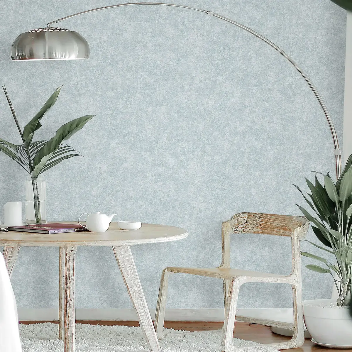 Classic Wallpaper Light Blue Code 9912-6 - Image 2