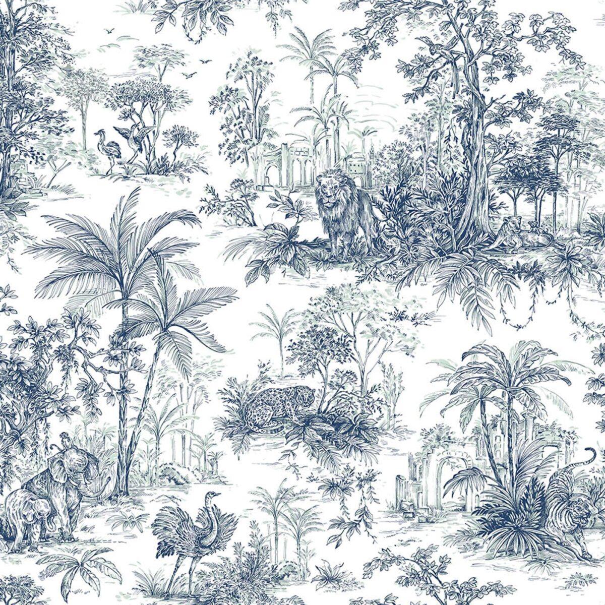 Wallpaper with Interesting Texture and Colours, Blue Code 9909-2 - Image 4