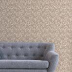 Abstract fabric folds inspired pattern wallpaper Brown Code 7806-3 - Image 2