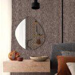 Striped Geometric Design Wallpaper Light Maroon Code 23205-5 - Image 2