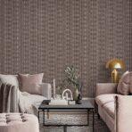 Striped Geometric Design Wallpaper Light Maroon Code 23205-5 - Image 4