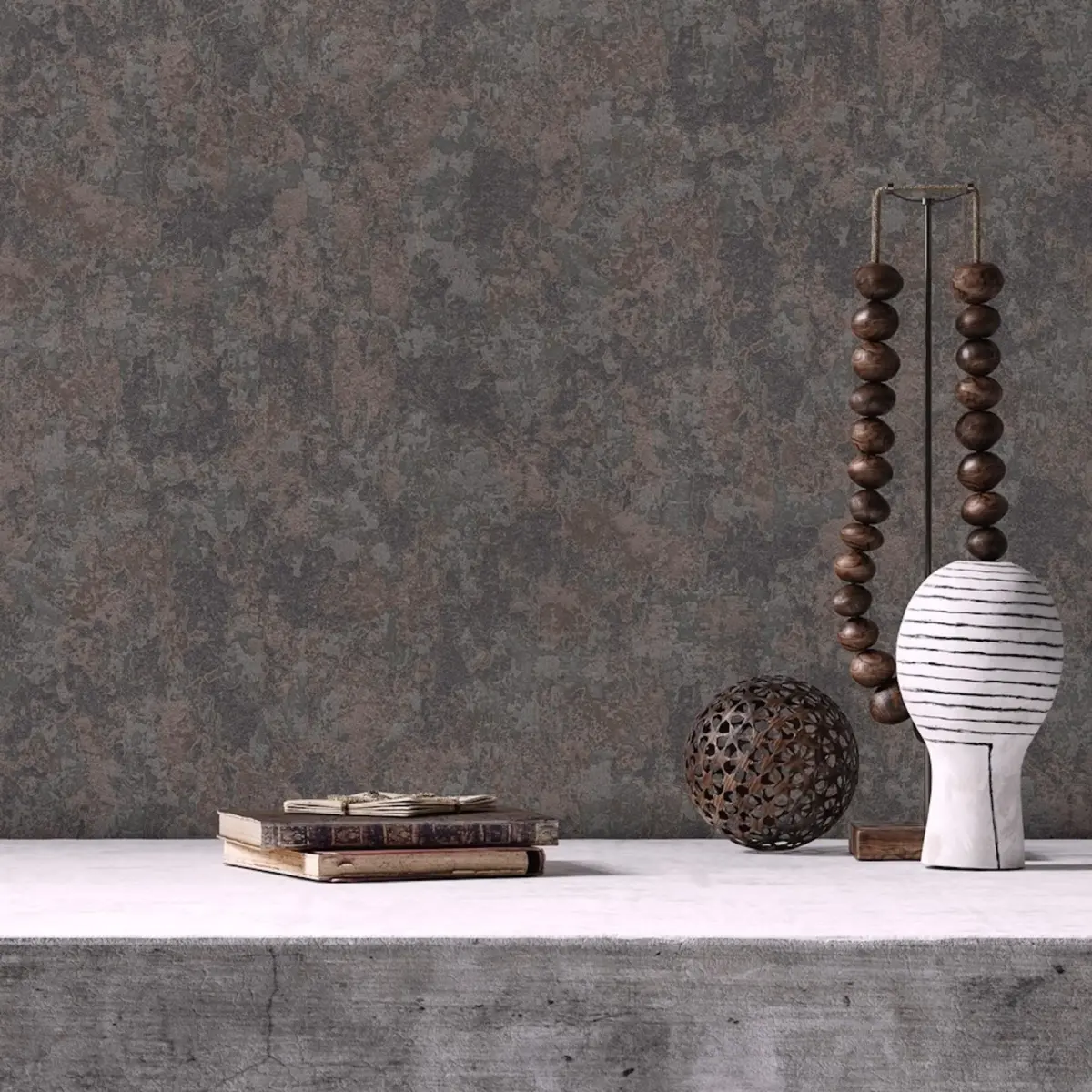 Colorful Plain Wallpaper Brown Code 1513-5 - Image 5