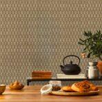 Hexagon Geometric Design Wallpaper Cream Code 23208-5 - Image 5