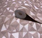 Geometric Modern Design Wallpaper Brown Code 23204-4