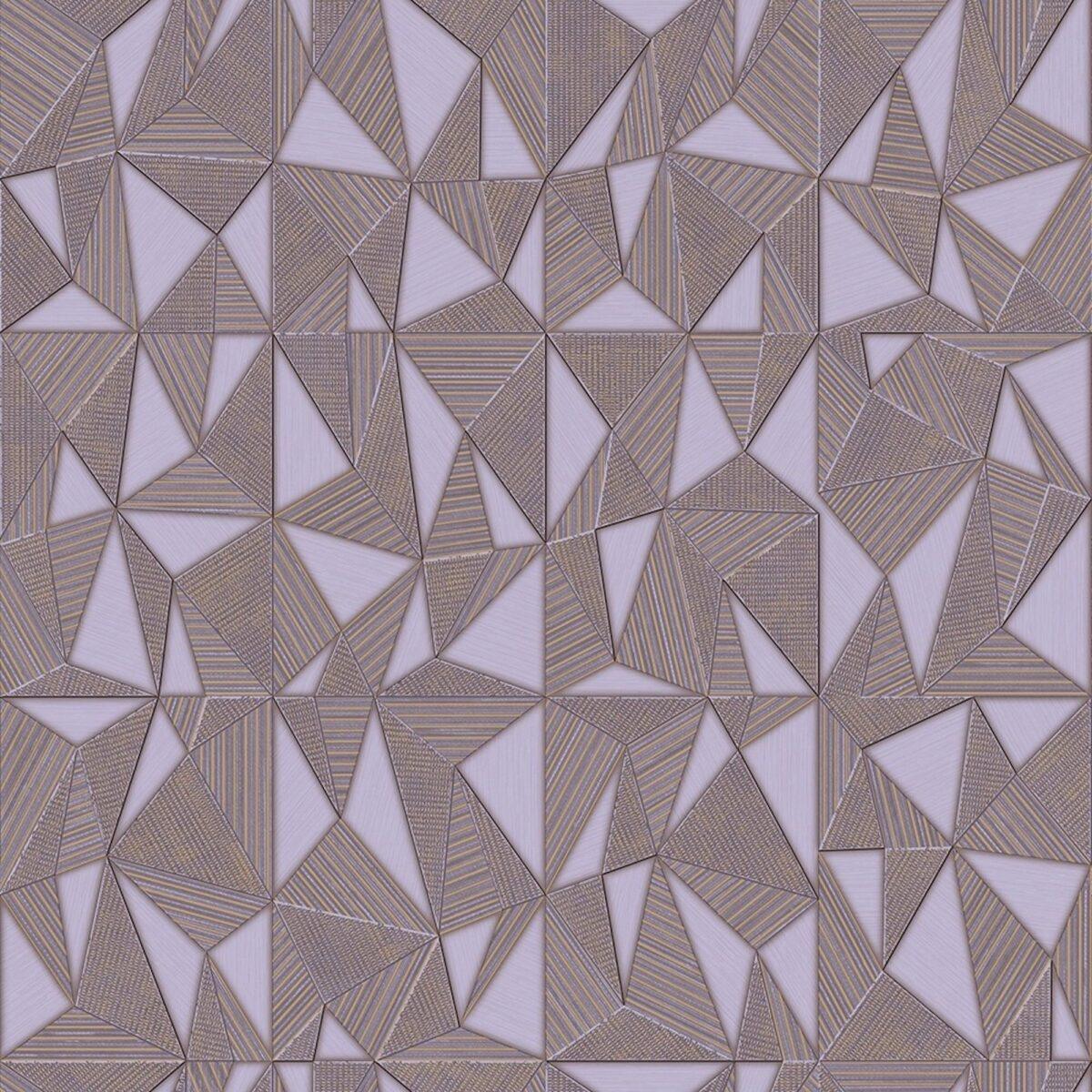 Geometric Modern Design Wallpaper Brown Code 23204-4 - Image 3