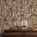 Modern Marble Wallpaper Brown Code 1201-5 - Image 2