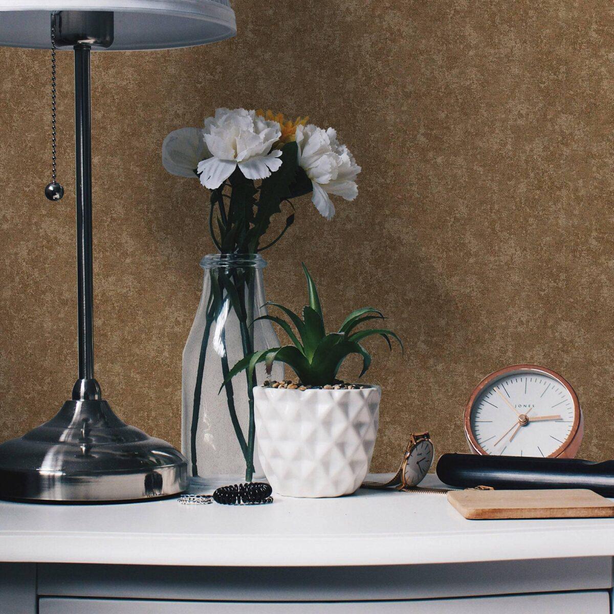 Classic Wallpaper Pure Brown Code 9912-5 - Image 2