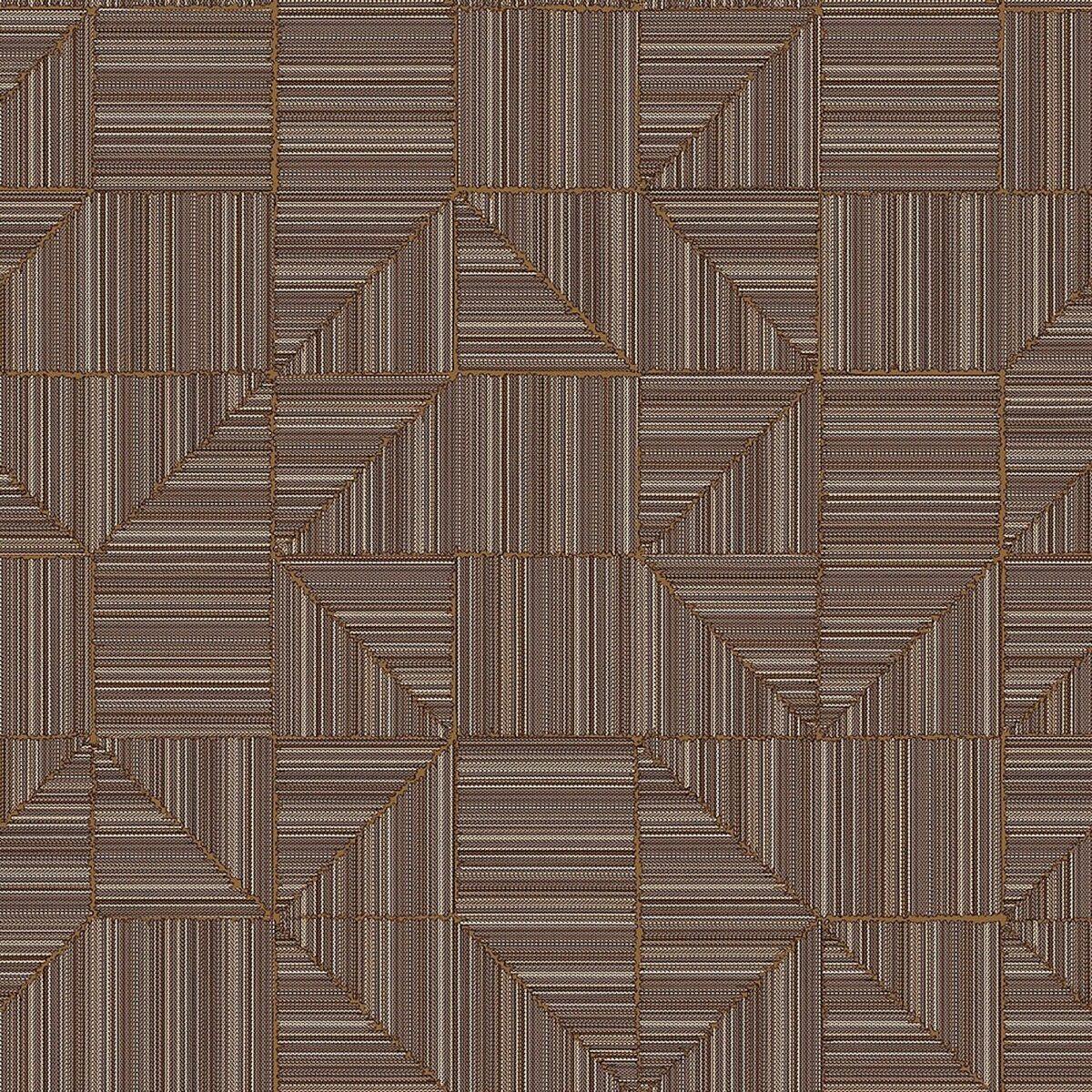 Geometric Modern Design Wallpaper Brown Code 23209-6 - Image 3