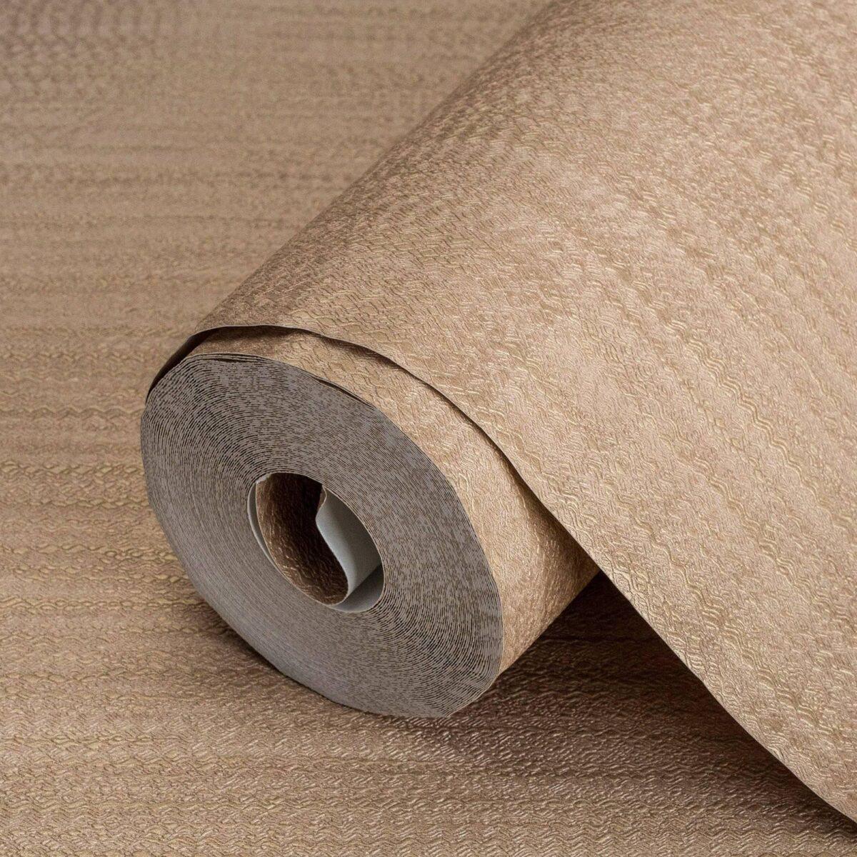 Classic Style Plain Wallpaper Brown Code 9910-5 - Image 1