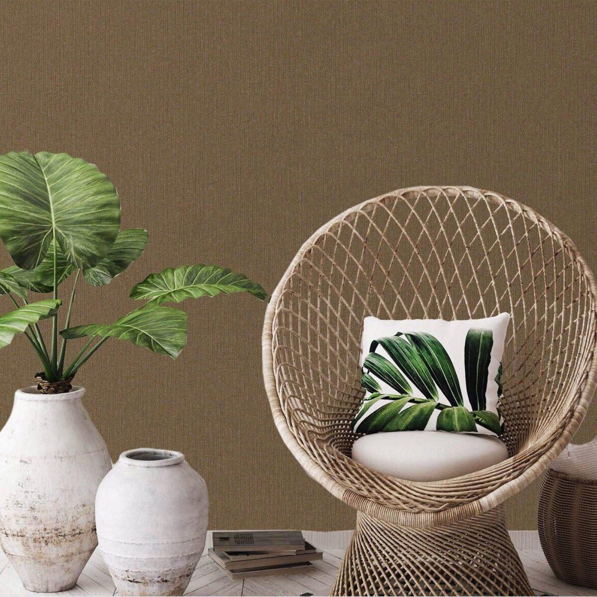 Geometric Design Wallpaper Brown Code 1106-5 - Image 2