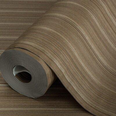 Small Delicate Striped Wallpaper Brown Code 3705-4