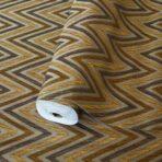 Modern Geometric Wallpaper Brown Code 1509-4