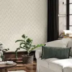 Modern Geometric Design Wallpaper Gray Code 1509-3 - Image 2