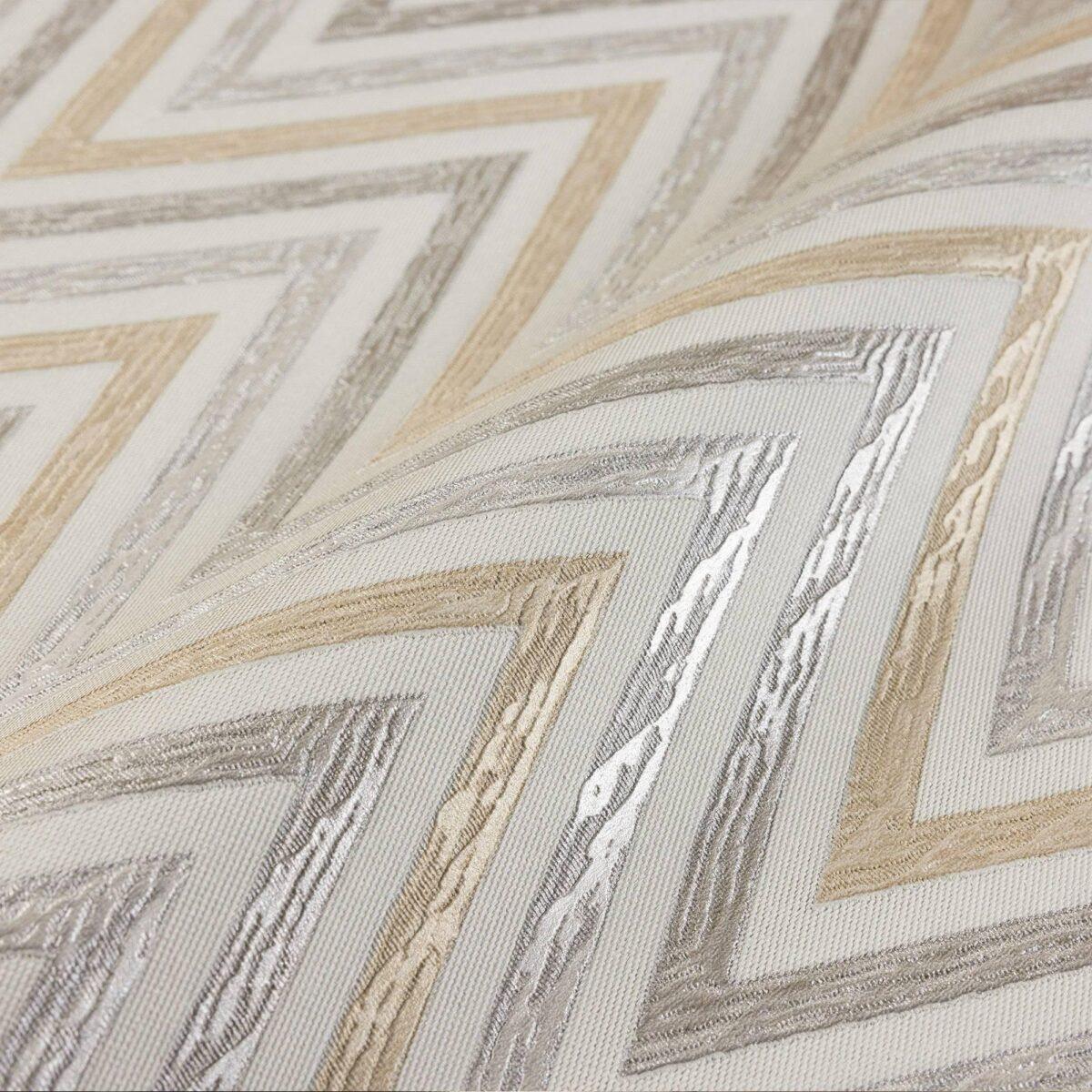 Modern Geometric Design Wallpaper Gray Code 1509-3 - Image 4