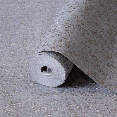 Classic Plain Wallpaper Gray Code 1410-6