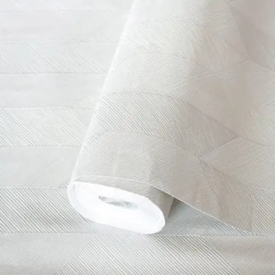 Modern Geometric Design Wallpaper White Code 1501-1
