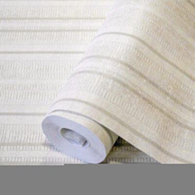 Striped Wallpaper White Code 1208-1