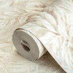 Wallpaper Parrot and Tropical Plant Trend Cream Code 9905-2