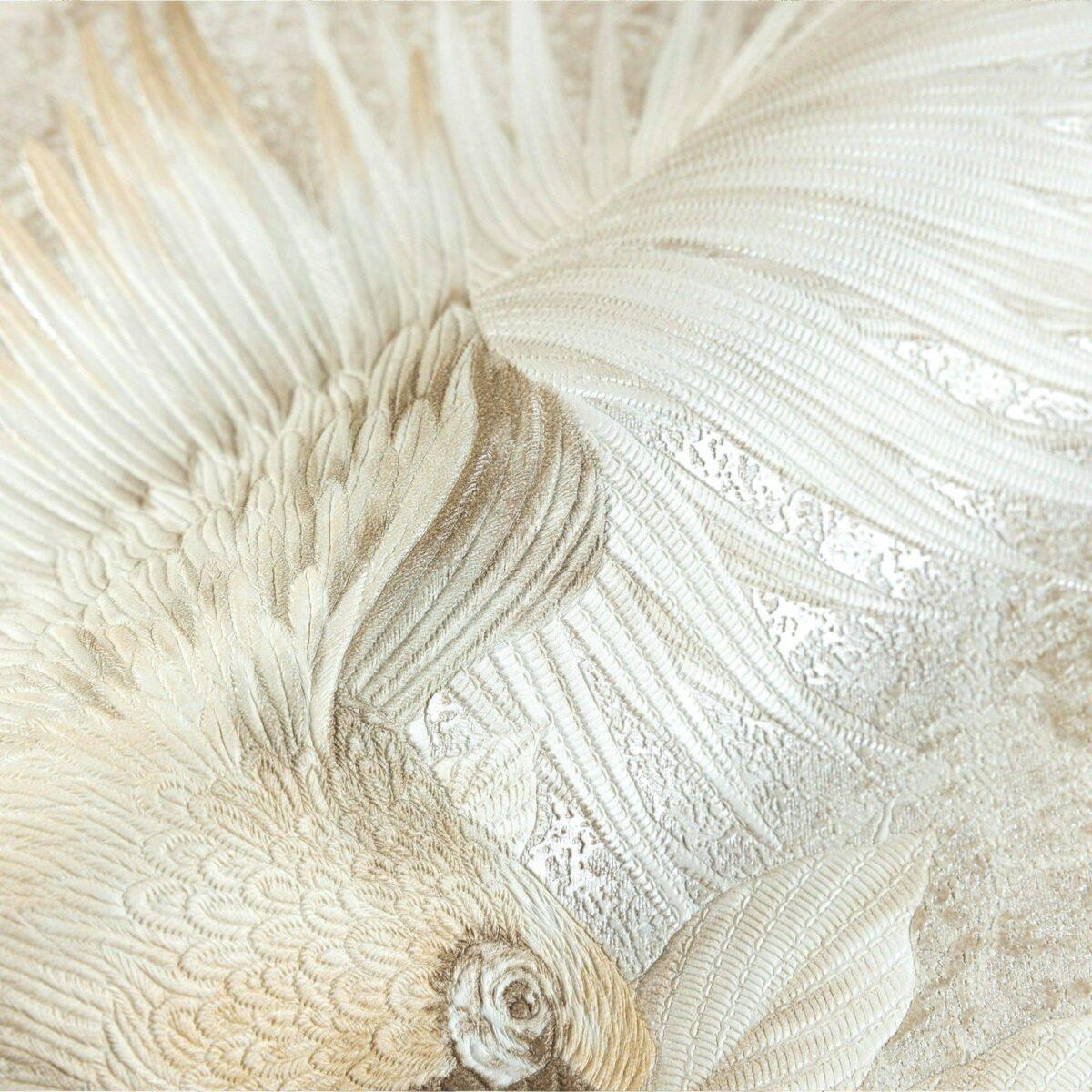 Wallpaper Parrot and Tropical Plant Trend Cream Code 9905-2 - Image 4