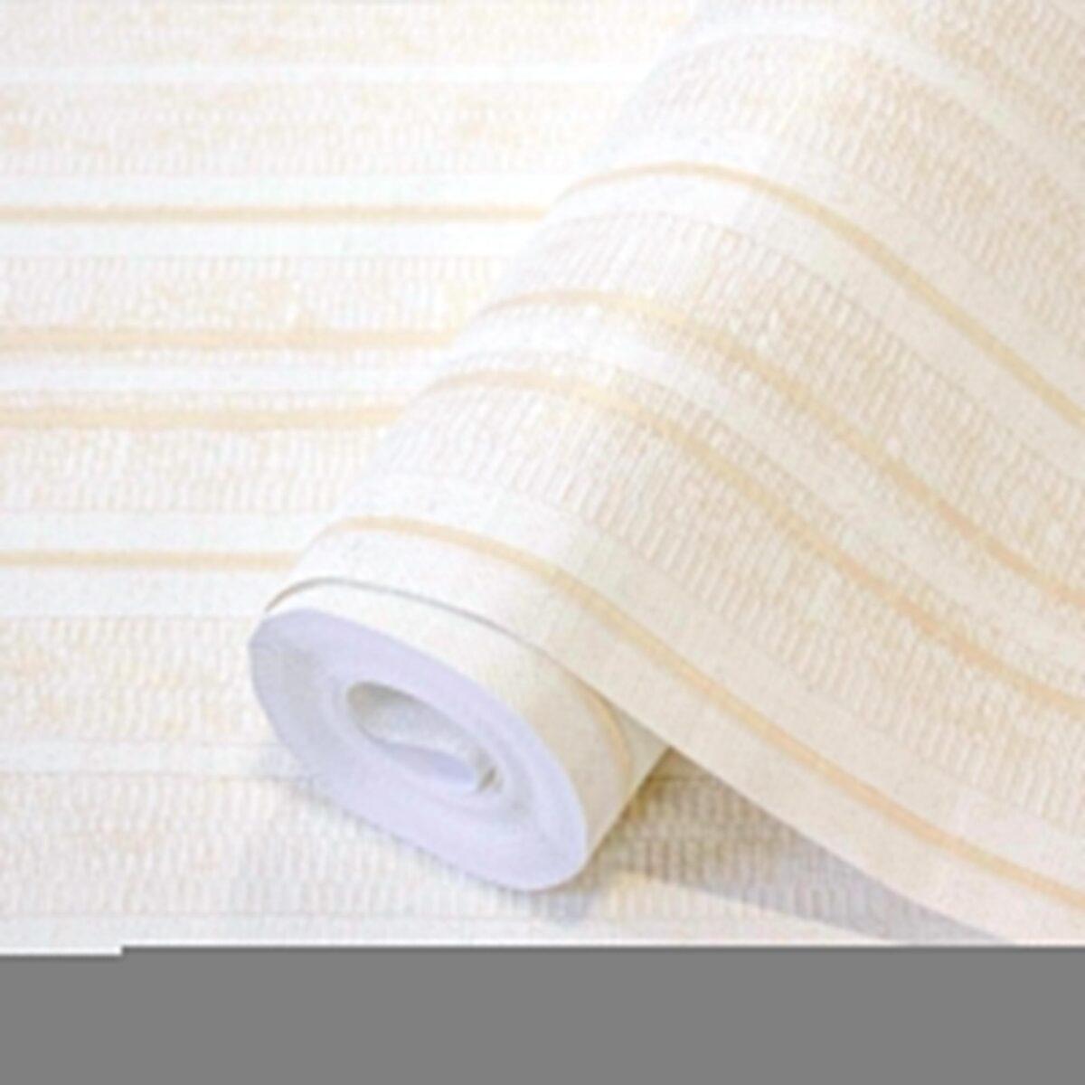 Striped Wallpaper Cream Code 1208-3 - Image 1