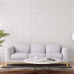 Bold neoclassical damask ornament wallpaper Cream Code 7810-1 - Image 6