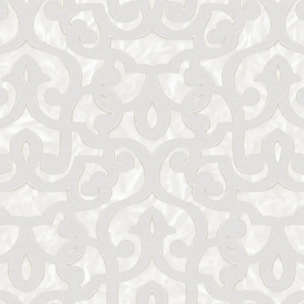 Bold neoclassical damask ornament wallpaper Cream Code 7810-1 - Image 5