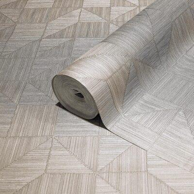 Geometric Modern Design Wallpaper Cream Code 23209-2