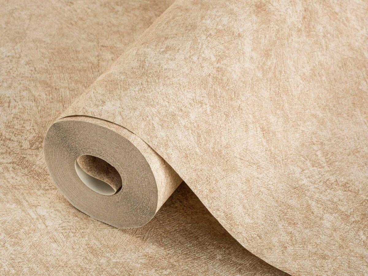 Rough Paint Texture Wallpaper Cream Code 3717-4 - Image 1