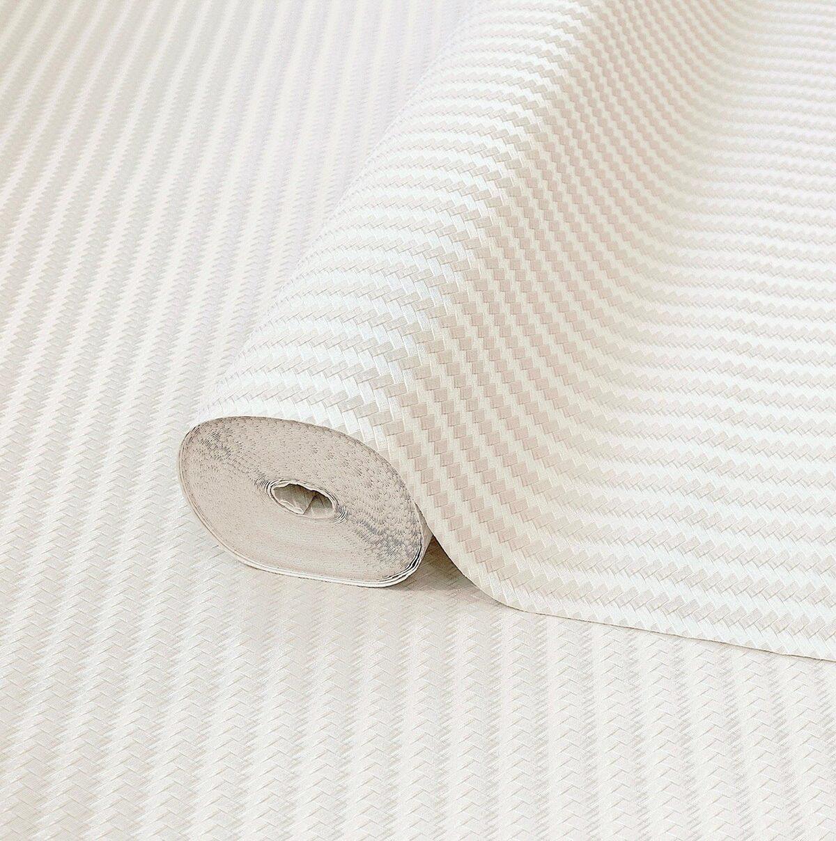 Modern Geometric Design Wallpaper Light Cream Code 23206-2 - Image 1