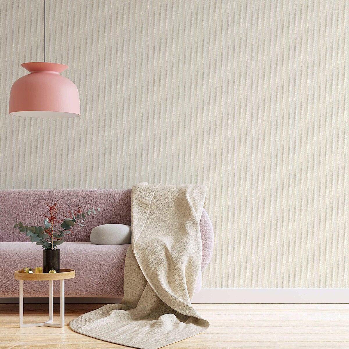 Modern Geometric Design Wallpaper Light Cream Code 23206-2 - Image 4