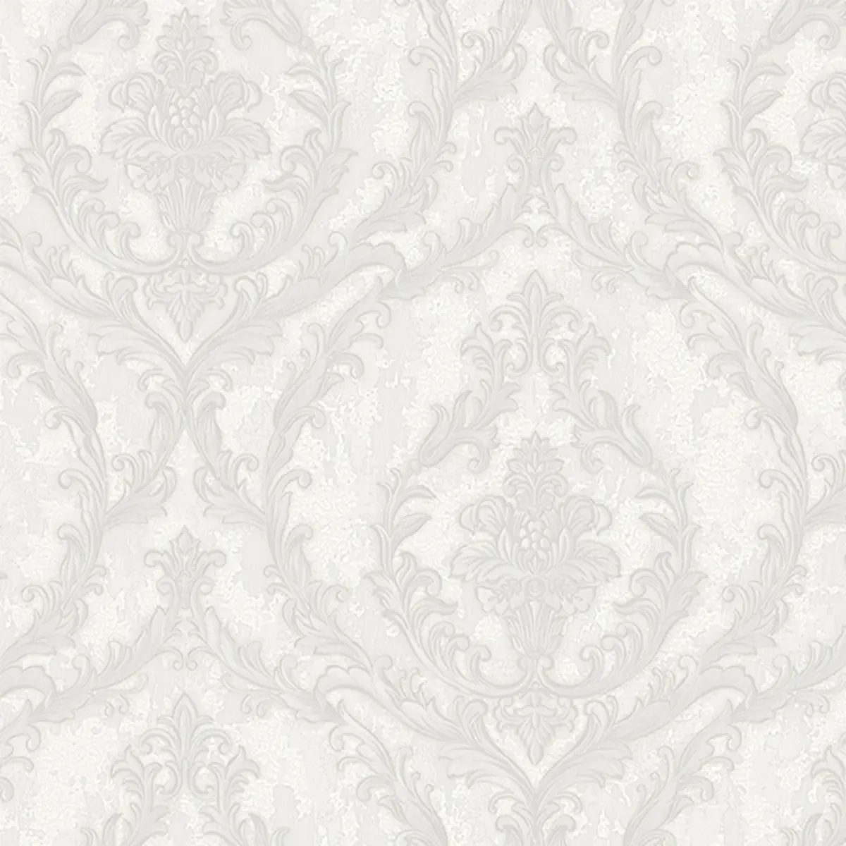 Damask Design Wallpaper White Code 1401-1 - Image 5