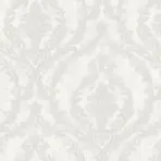 Damask Design Wallpaper White Code 1401-1 - Image 5