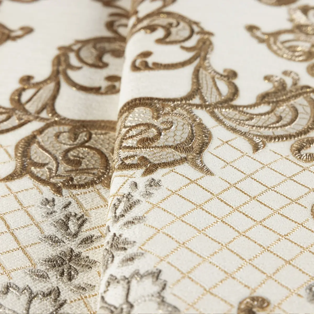 Damask Design Wallpaper Beige Code 1411-5 - Image 4