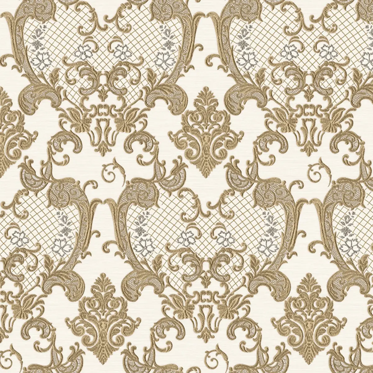 Damask Design Wallpaper Beige Code 1411-5 - Image 5