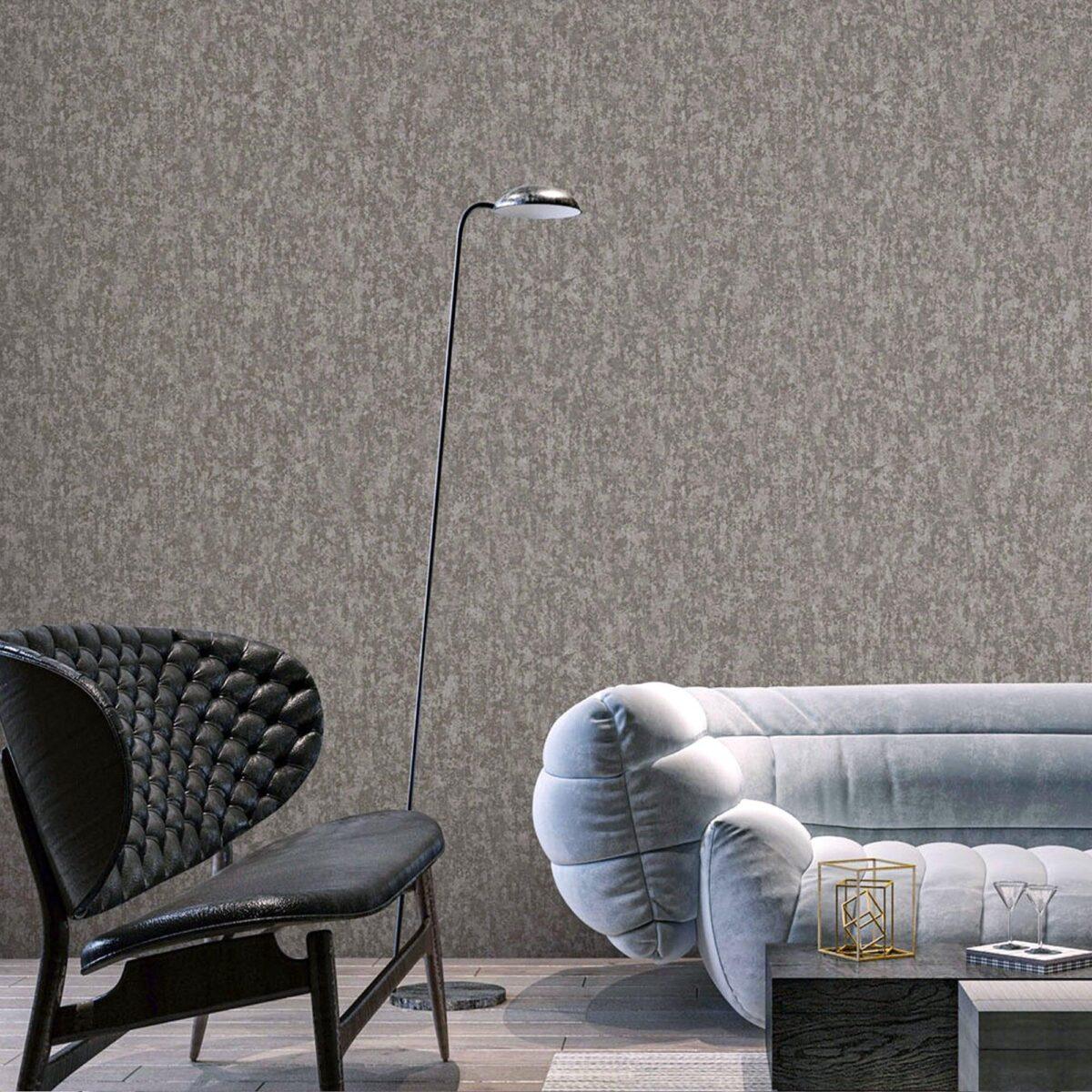 Plain Texture Wallpaper Brown Code 1203-5 - Image 2
