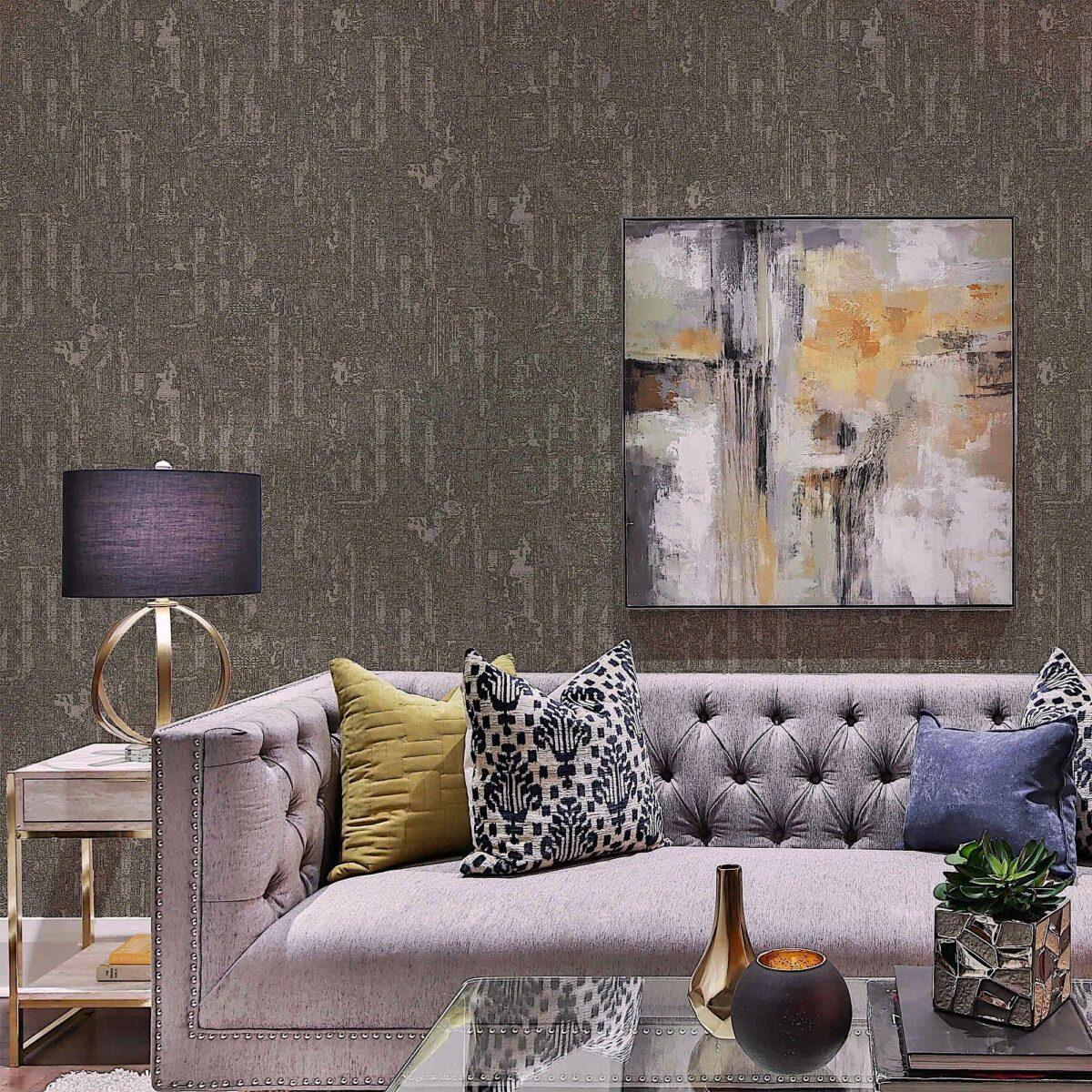 Modern Plain Design Wallpaper Light Wood Code 23212-5 - Image 5