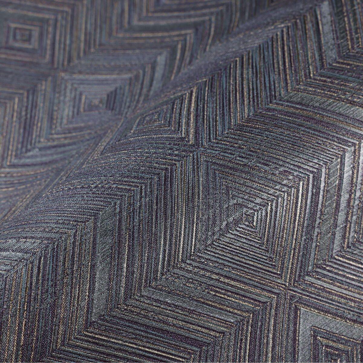 Geometric Design Wallpaper Black Code 1107-5 - Image 3